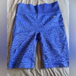Gymshark adapt animal seamless short | court blue | M